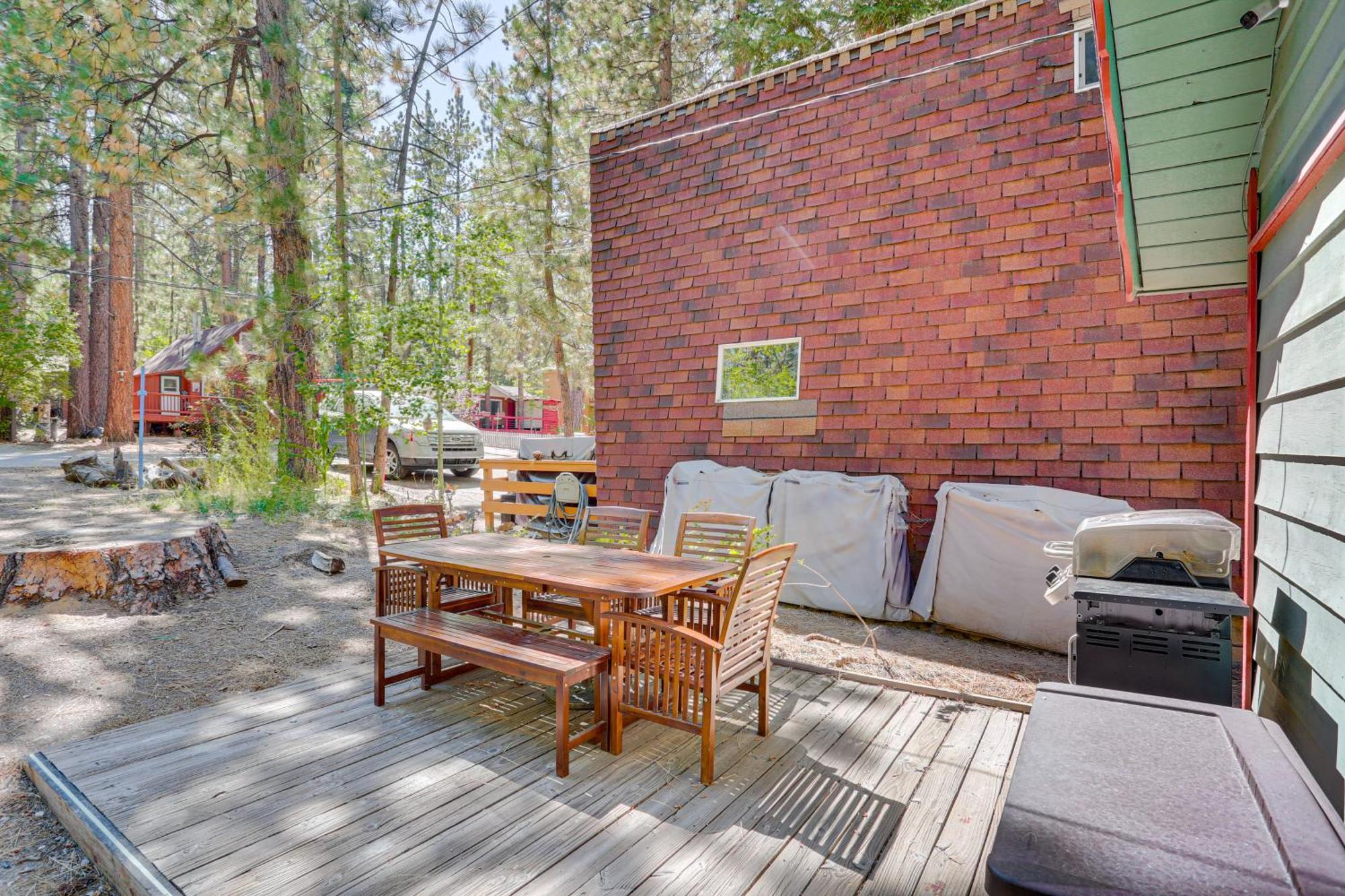 Big Bear Lake Cabin About 1 Mi To Snow Summitandbig Bear Vila Exterior foto